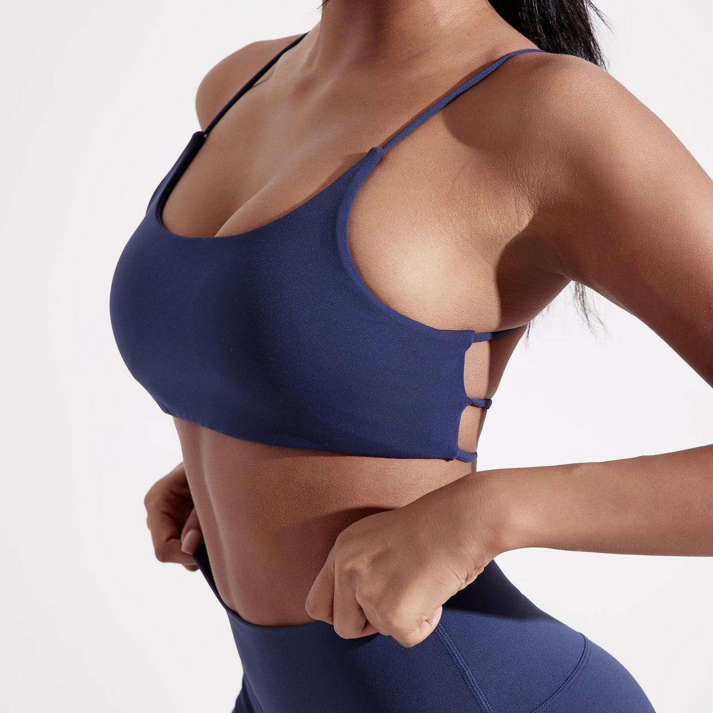 Women Cross Back Sports Bra High Support Gym & Yoga Fitness Top