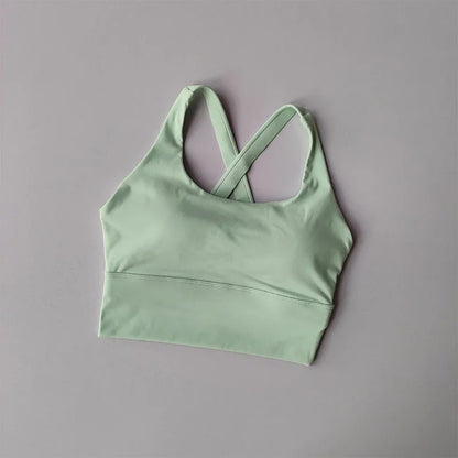 High-Intensity Shockproof Sports Bra – Running & Fitness Support Bra