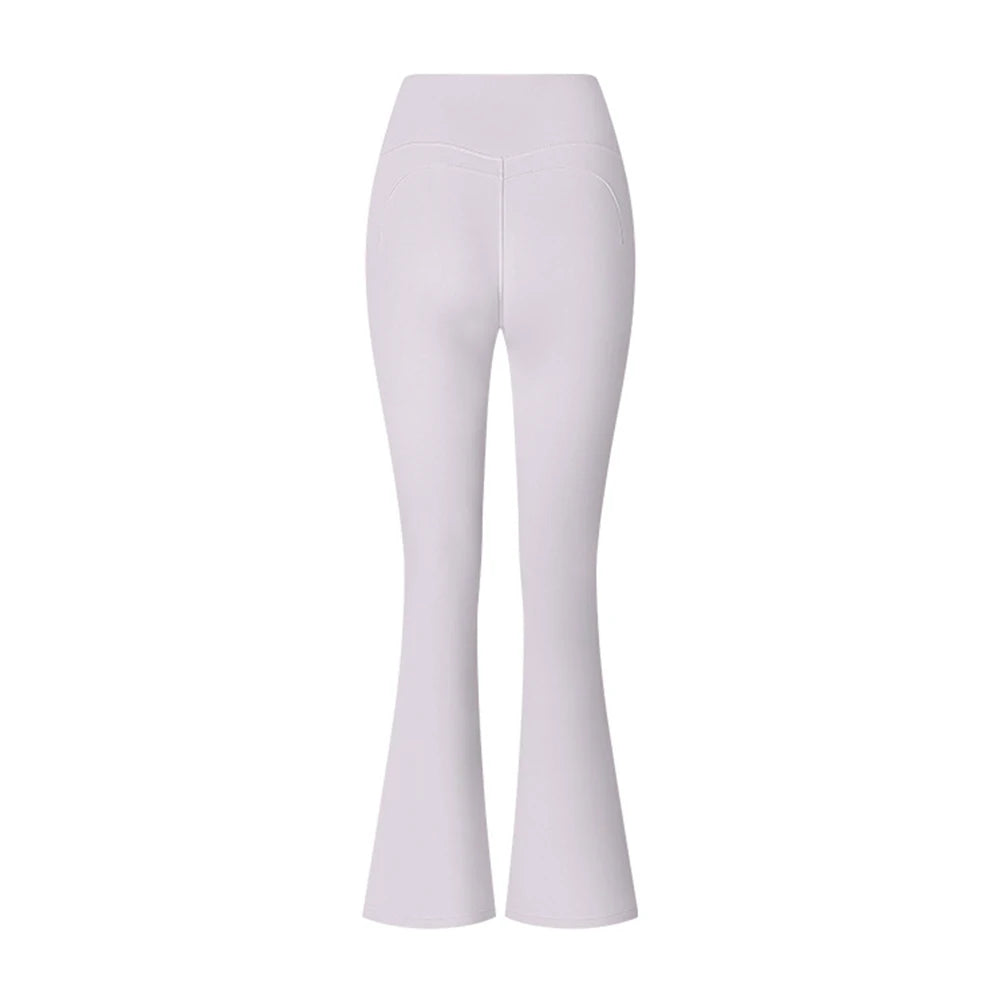 Women High Waist Flared Leggings Tummy Control Yoga & Gym Pants