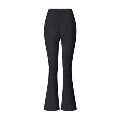 Women High Waist Flared Leggings Tummy Control Yoga & Gym Pants