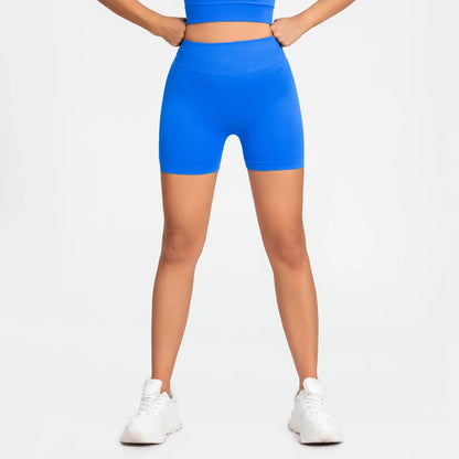 Women Impact Seamless Biker Shorts Scrunch Butt Gym & Yoga Shorts