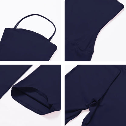 Women Sleeveless Yoga Jumpsuit Backless Flared Gym Workout Outfit