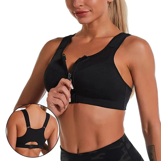 Shock-absorbing Breathable Women  Fitness Bra