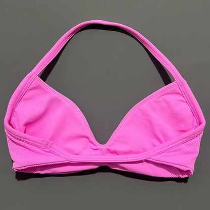 Impact Strappy High Support Sports Bra  Women Seamless Gym & Yoga Top