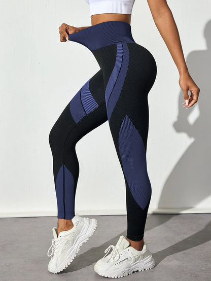 Elastic High  Waist Stylish Workout Leggings