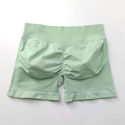 Women Impact Seamless Biker Shorts Scrunch Butt Gym & Yoga Shorts