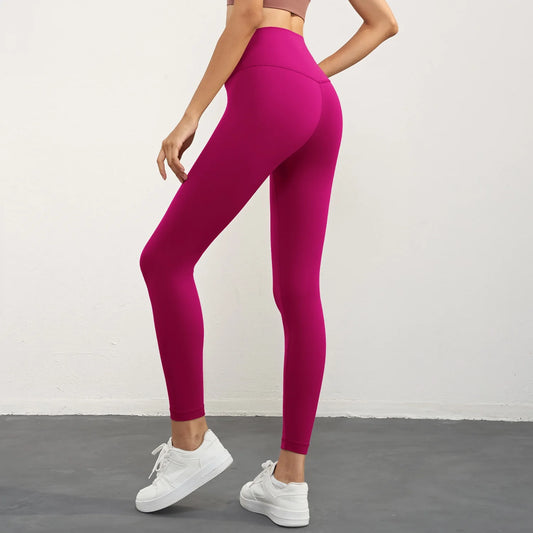 Women High Waist Yoga Leggings Butter Soft Gym Cropped Pants