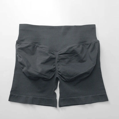 Women Impact Seamless Biker Shorts Scrunch Butt Gym & Yoga Shorts