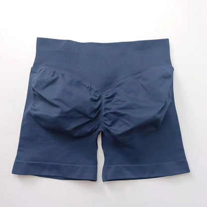 Women Impact Seamless Biker Shorts Scrunch Butt Gym & Yoga Shorts