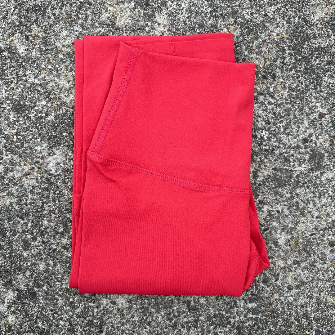 Women High Waist Yoga Leggings Butter Soft Gym Cropped Pants
