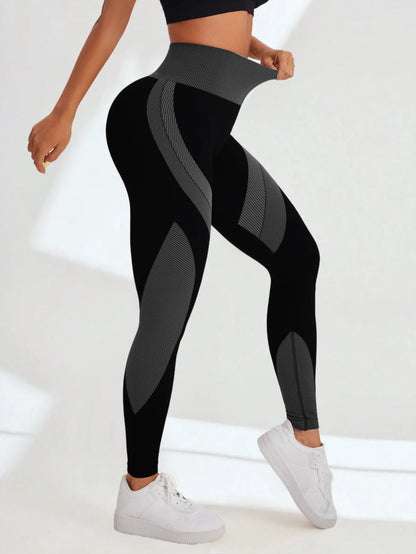 Elastic High  Waist Stylish Workout Leggings